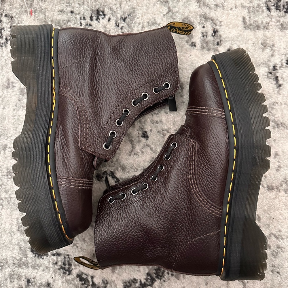 Sinclair Doc Martens (dark burgundy)